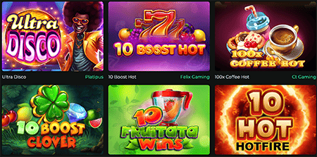 Spiele im Royal Coala Casino